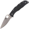 Spyderco Endela Lightweight FRN Black Plain Folding Knife (C243PBK)