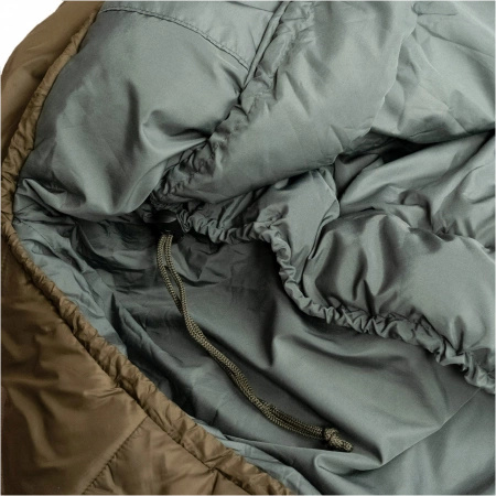 Alpinus - Survival 1300 sleeping bag for right-handers - olive