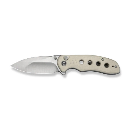 Civivi Triptych Ivory G10 Folding Knife, Satin 14C28N (C23085B-2)