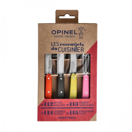 Opinel Essentials Fifties kitchen knife set