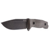 LionSteel Green Canvas, Black Blade (M5B CVG) Knife