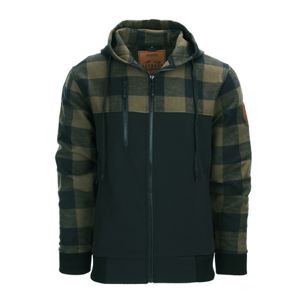 Outdoor Lumbershell Jacket - Black/Olive