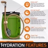 Source - Kangaroo Canteen 1L water tank with pouch - Coyote