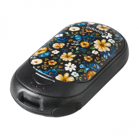 Ocoopa - UT3 Lite electronic hand warmer black with flowers