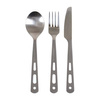 Titanium hiking cutlery - Lifeventure Titanium Cutlery Set