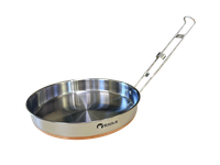 Folding Frying Pan - Stainless Steel Frying Pan - Eagle Products