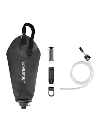 LifeStraw Peak Series Flex Gravity Water Filter System 3L - Dark Gray