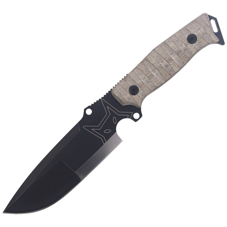 FOX Sherpa Canvas Micarta 140mm Survival Knife (FX-610)