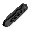 Civivi Pragma Prime Black Aluminum, Black Stonewashed 14C28N Folding Knife (C24067-1)