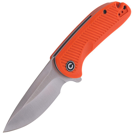 CIVIVI Durus Orange G10 knife, Satin Finish (C906C)