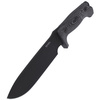 LionSteel Black Micarta Knife, Black Blade (M7 MB)