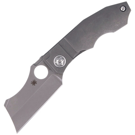 Spyderco Stovepipe Titanium CPM 20CV Plain knife (C260TIP)