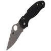 Spyderco Para 3 FRN Black Plain Folding Knife - C223PBK