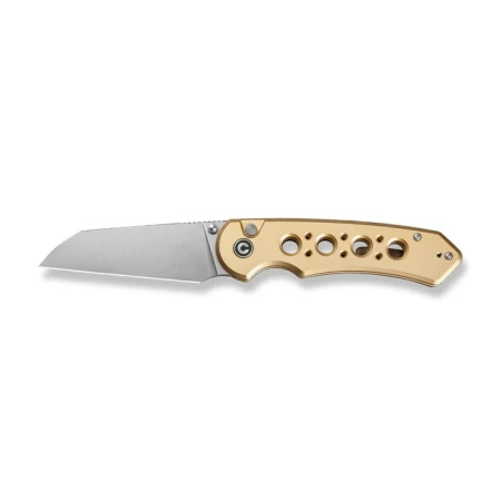 Civivi Pragma Prime Champagne Aluminum Folding Knife, Satin 14C28N (C24067-3)