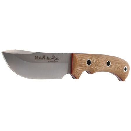 Muela Bushcraft Micarta Knife 120mm (ABORIGEN-12D)