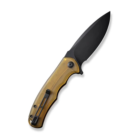 Civivi Praxis Bead Blasted Ultem Folding Knife, Black 9Cr18MoV (C803M)