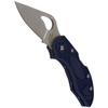 Spyderco Byrd Robin 2 FRN Blue Plain Folding Knife (BY10PBL2)