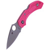 Spyderco Dragonfly 2 FRN Pink S30V Plain Folding Knife (C28FPPNS30V2)