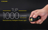 Nitecore TUP 1000 lumens flashlight Black