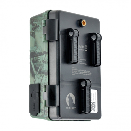 TOPHUNT - GSM forest camera H6 photo trap with battery pack, green