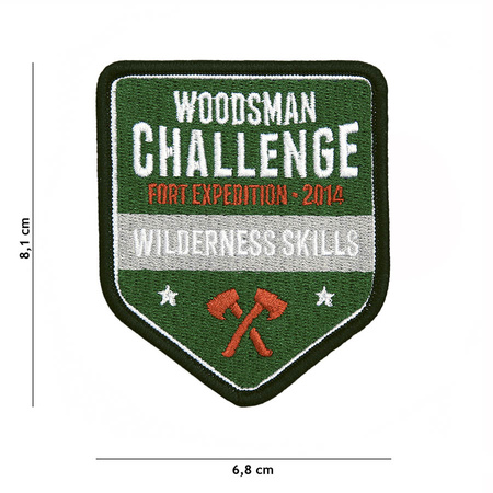 Fosco Industries - Woodsman Challenge embroidered patch