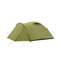 Alpinus - Reus 4 hiking tent - green