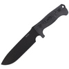 LionSteel Black Micarta Knife, Black Blade (M7 MB)