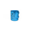 Titanium Mug - Snow Peak Titanium Single Cup 450 - Fresh Water Blue