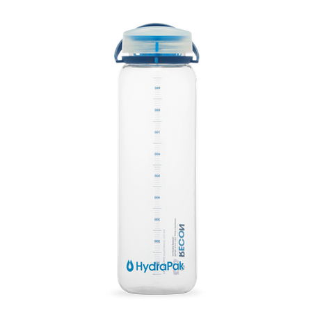 Hydrapak Recon bottle - 1L - clear/navy/cyan