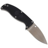 Spyderco Enuff FRN Black Leaf Plain Knife - FB31PBK