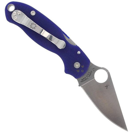 Spyderco Para 3 G-10 Midnight Blue CPM S110V folding knife - C223GPDBL