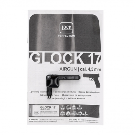 Glock - Glock 17 gen 5 air pistol. 4.5 mm black