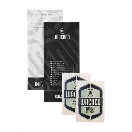 Wacaco - Travel Nanopresso Machine Black with case