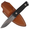 LionSteel Bushcraft G10 Black knife (B40 GBK)