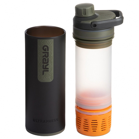 Grayl - UltraPress filter bottle- black and green