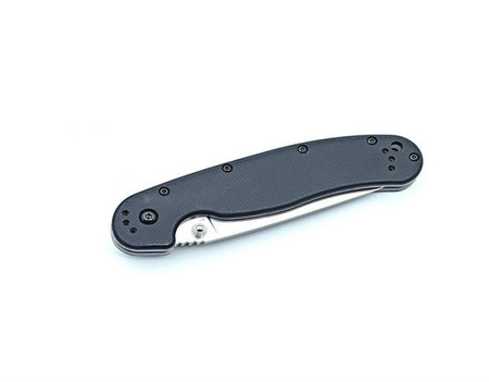 Ontario Rat 1 Folder Silver Blade 8848SP Knife - Black