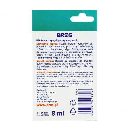 Bros - Amaris bite soothing spray 9 ml