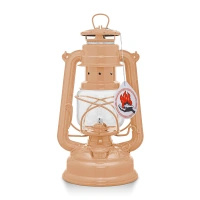 Oil lamp - Feuerhand Hurricane Lantern 276 - Soft peach