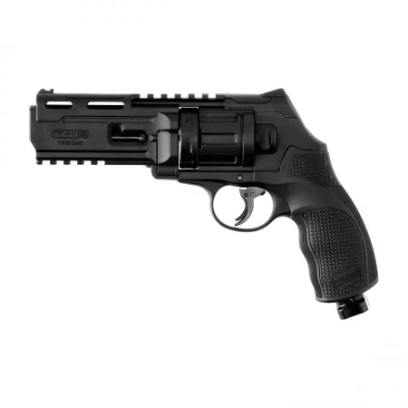 RAM Umarex T4E TR 50 HDR 50 Gen 2 caliber rubber bullet revolver set. .50 CO2 12 g + HDR 50 carbine conversion, TR 50 T4E