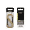 Nite Ize Carabiner - S-Biner #4 - Plastic Black Gate - Coyote