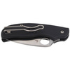 Spyderco Urban Lightweight Black Plain Folding Knife - C127PBK