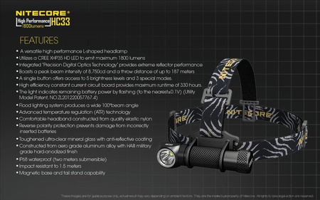 Nitecore HC33 1800 lumens headlamp flashlight