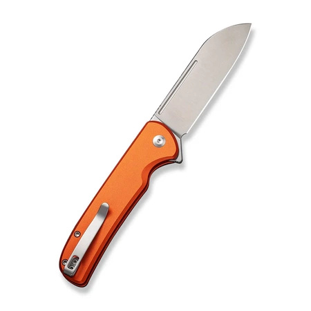 Civivi Chevalier II Folding Knife Orange Aluminum, Satin 14C28N (C20022B-2)