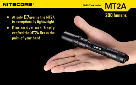 Nitecore MT2A Multi-Task Flashlight 280 Lumen