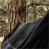 TigerWood - Bear XL - Camp hammock with mosquito net - black