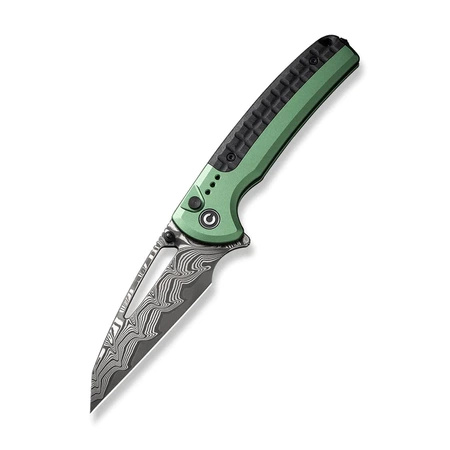 Civivi Sentinel Green/Black knife, Damascus (C22025B-DS1)