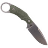 LionSteel H2 Karambit Canvas Green, Stone Washed Blade (H2 CVG) knife