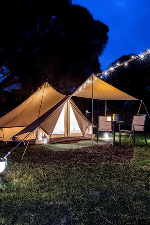CanvasCamp - Rectangular Canvas Camping Canvas - 2 x 6 m
