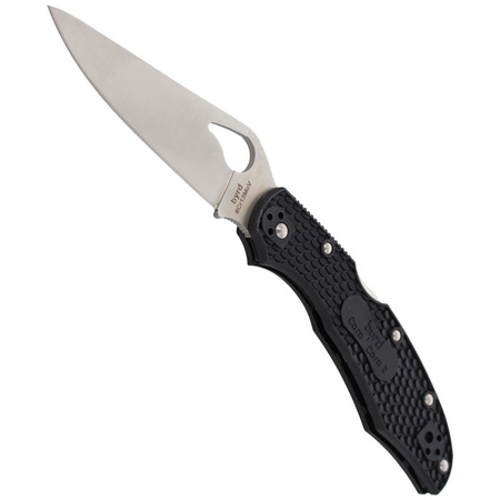 Spyderco Byrd Cara Cara 2 FRN Black Plain Folding Knife (BY03PBK2)