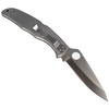 Spyderco Endura 4 Stainless Steel Plain Folding Knife (C10P)